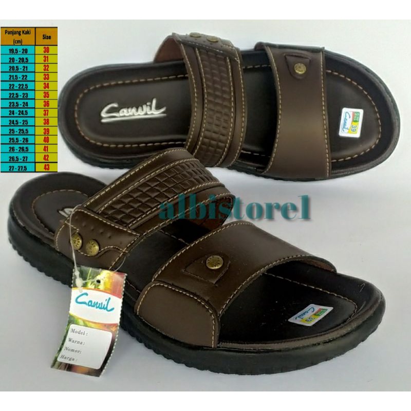 sandal slop trendy kekinian carvil b1