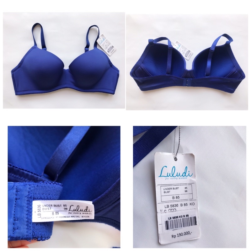 luludi bra by wacoal LB 5836 branded utuh label 38B sale
