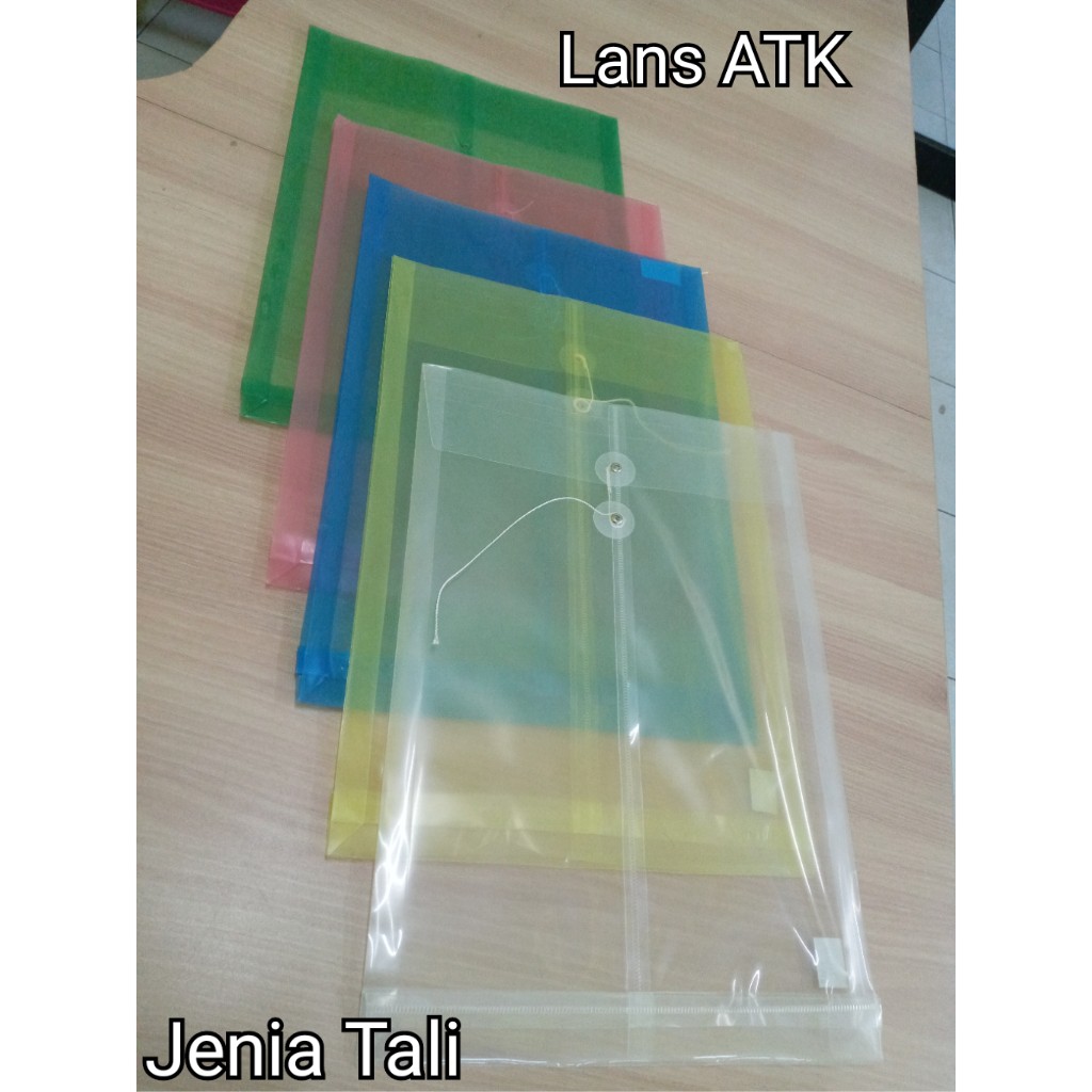 

Map Jenia Tali Transparan / Map Tali Polos / / Map Plastik (0054)