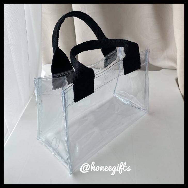 

Tas Hampers Mini 2 Toples Lebaran Imlek Natal Ultah Birthday Pvc Bag