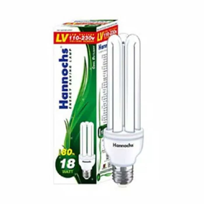 HANNOCHS Lampu PLC 18 Watt - Garansi 1 Tahun