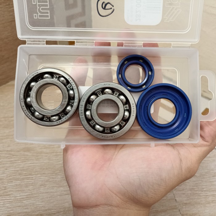 bearing seal set polini vespa smallframe pts special cone 19 original