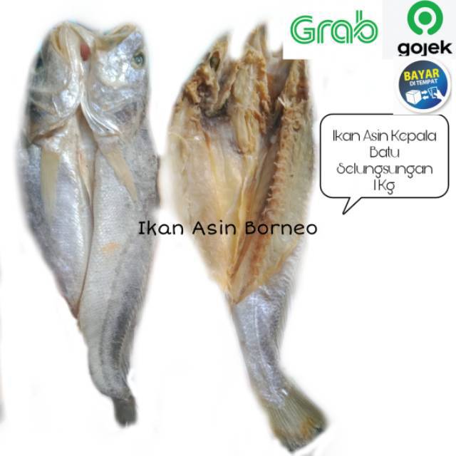 

Ikan Asin Kepala Batu 1 kg Ikan Selungsungan Ikan Kering Iwak