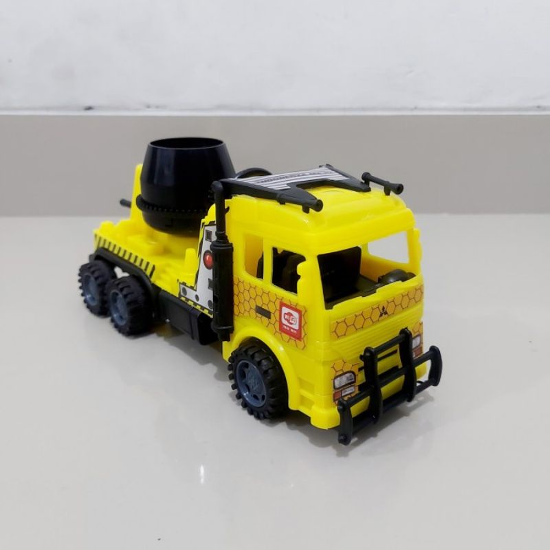 Mainan Mobil Truk Molen Konstruksi - Miniatur Mobilan Truck Anak Laki Cowok