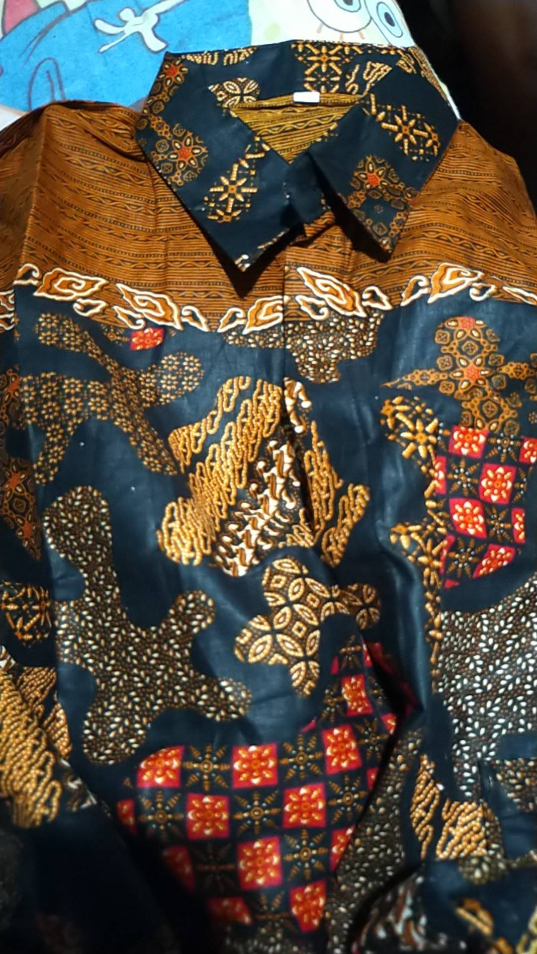 Bswart Batik Hrb026 Kenongo Hem Pendek Padi Pekalongan M L Xl Batik Pria Murah Modern Grosir