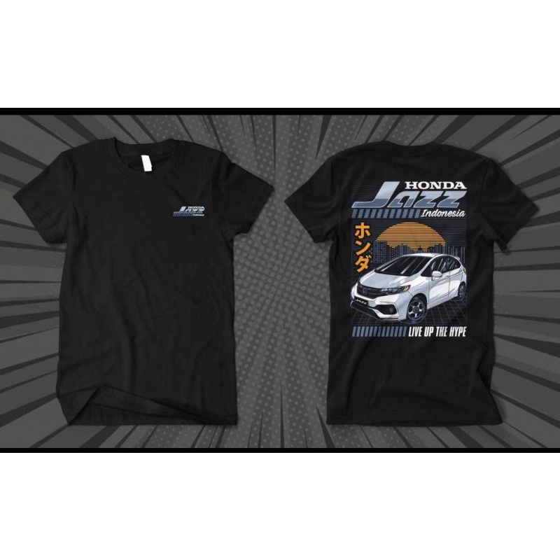 kaos honda jazz| baju honda jazz | kaos distro