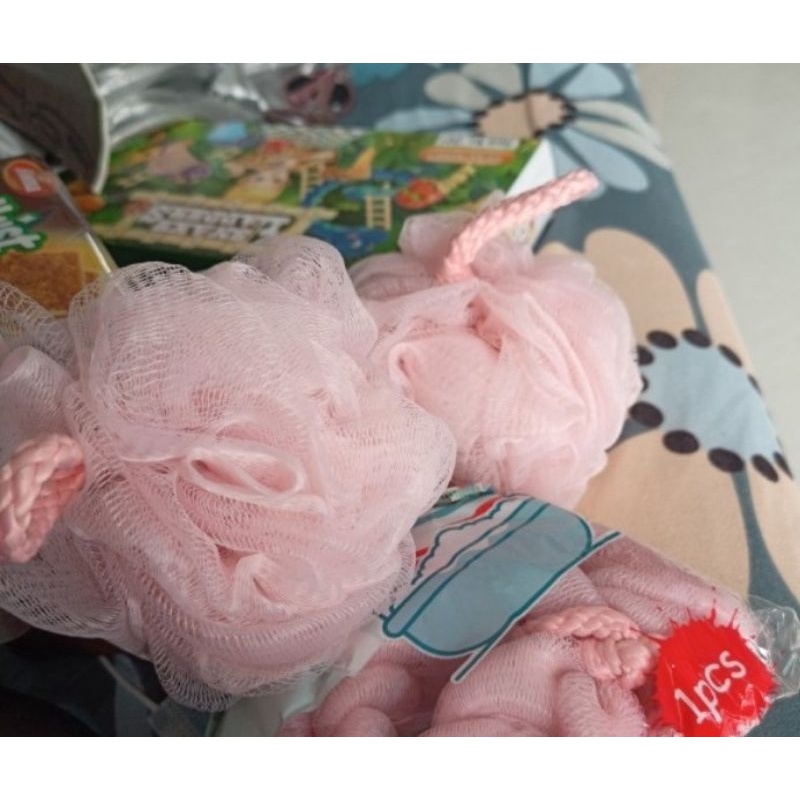 spons mandi jaring besar