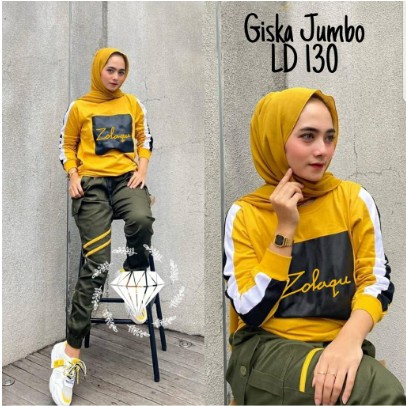 Baju Setelan Wanita Kekinian Terbaru 2022 Setelan Baju Celana Merah Putih Wanita Import Jumbo One Se