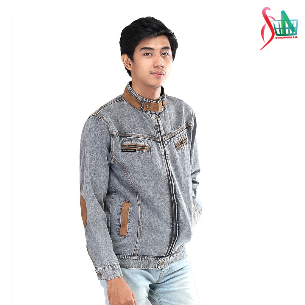 Jaket Denim Pria Kuzatura