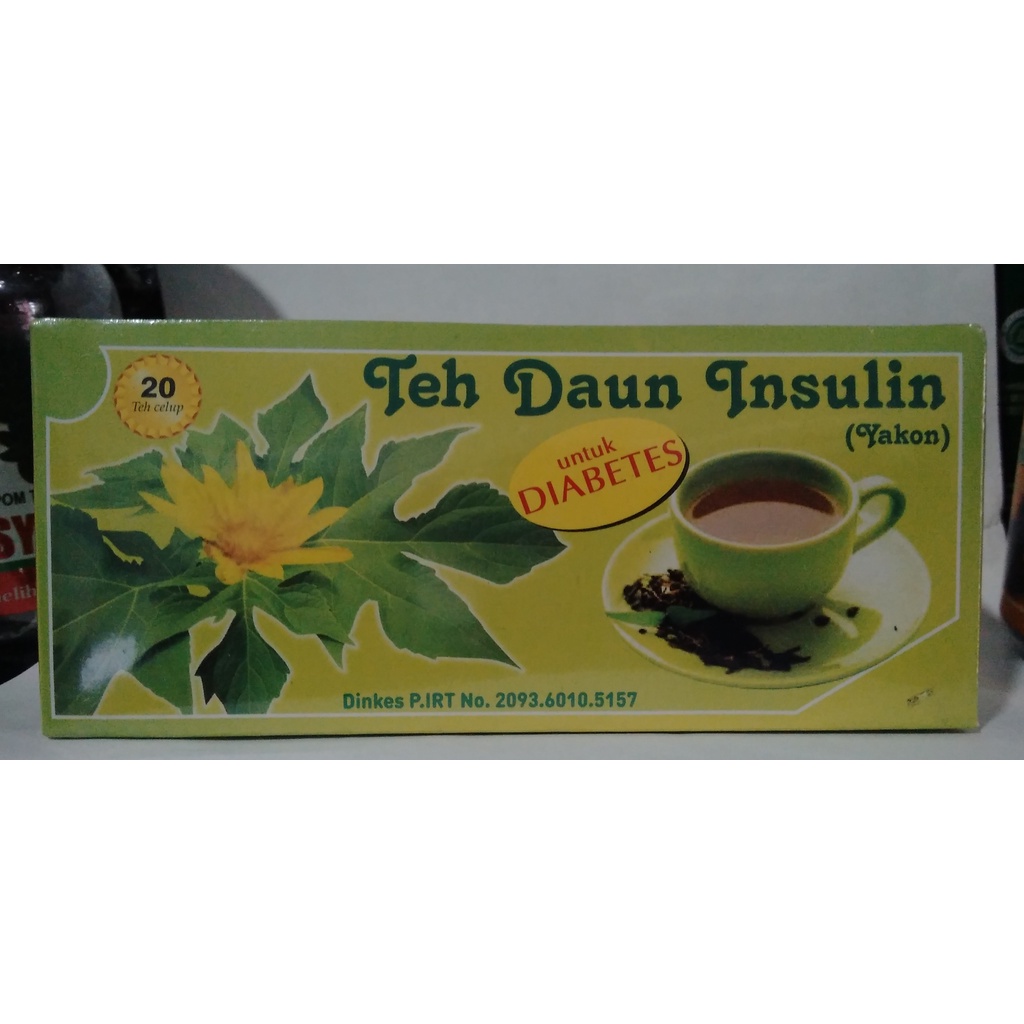 

TEH CELUP DAUN INSULIN YAKON As-Shohwah Untuk penderita Diabetes