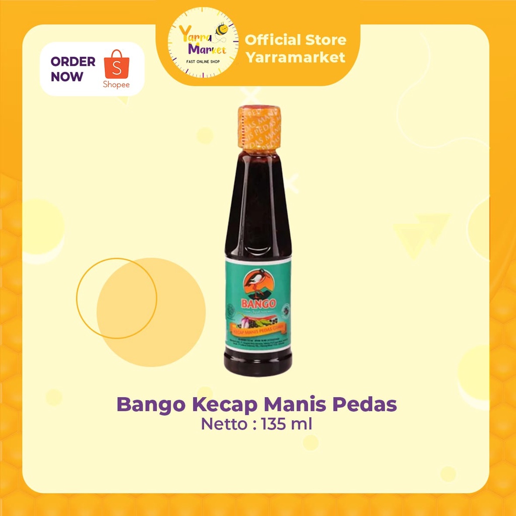 BOTOL BANGO KECAP MANIS PEDAS 135 ml