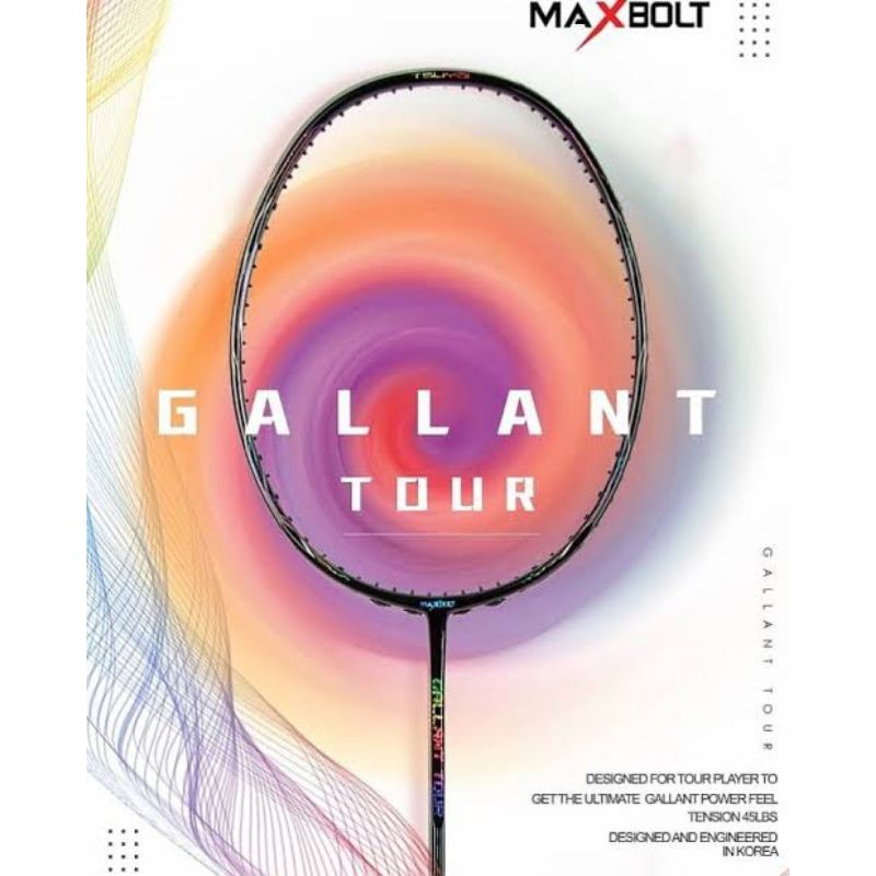 raket badminton MAXBOLT GALLANT TOUR original