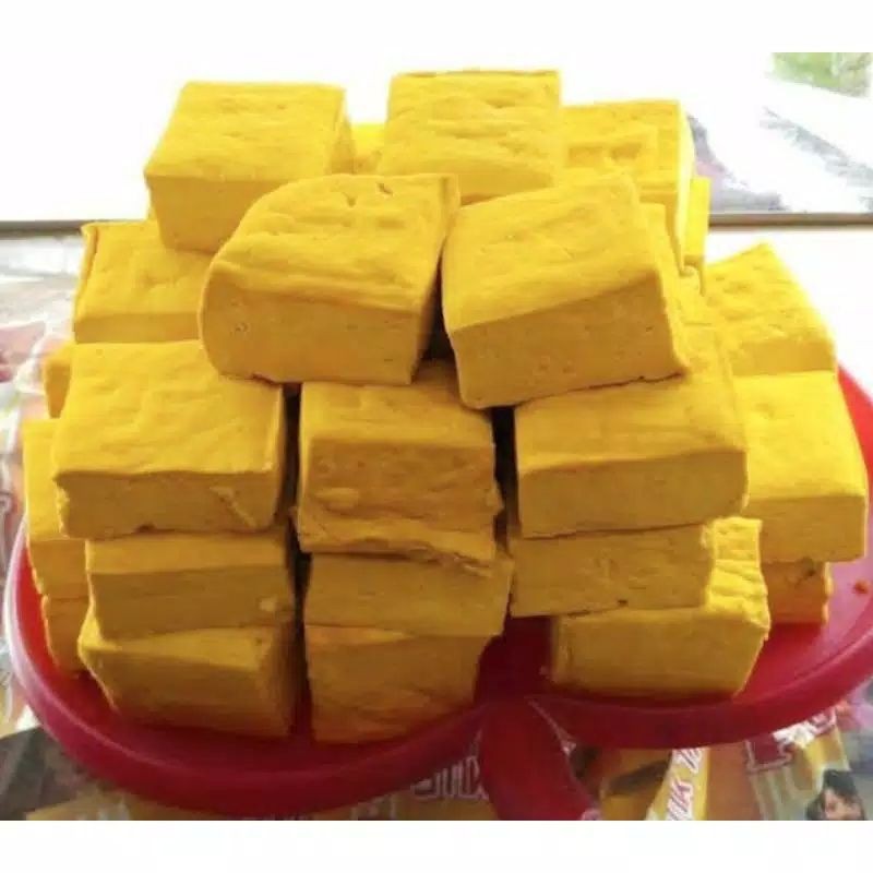 

Tahu Kunyit Bandung super min pembelian 10 pcs/ Rasa asin Gurih enak banget