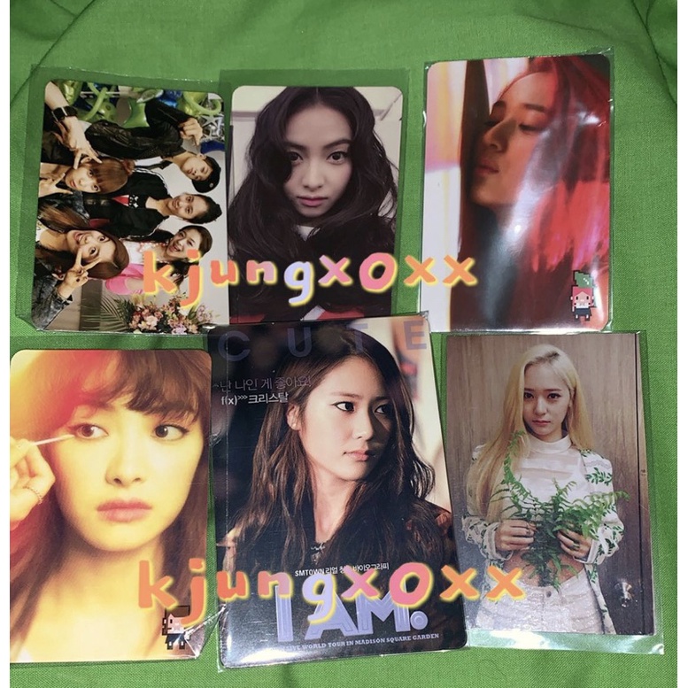F(x) photocard + binder preloved