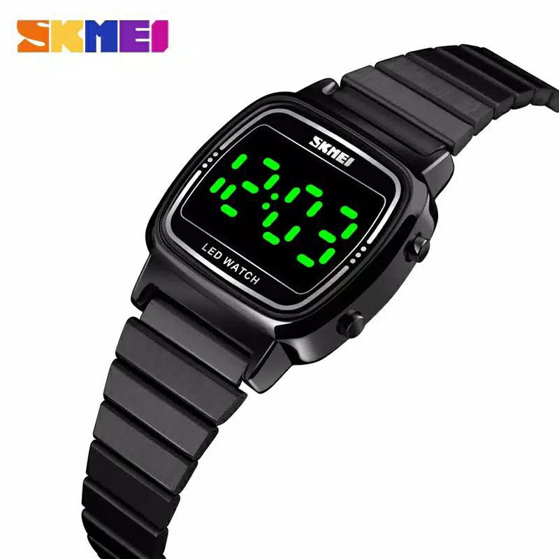 Jam skmei 1543 led original bergaransi free paper box