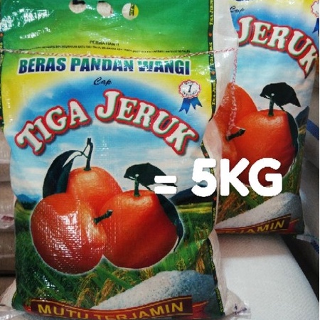 

BERAS SAIGON BANDUNG CAP TIGA JERUK 5KG 10KG 20KG