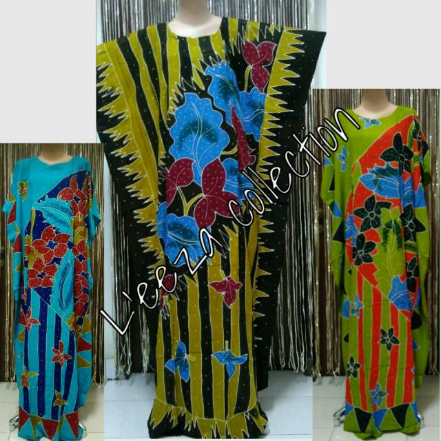 Obrall!!!  SUPER JUMBO Daster panjang/Longdress LOWO Batik tulis