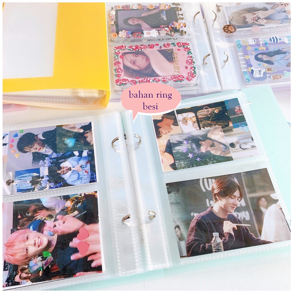 (Ready) Binder MPC Photocard Hard Case 25 Sleeve / Mini Photocard Album