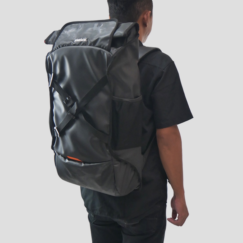 ARPHELION BLACK | MANNEEDME x URBAN| Tas Ransel Punggung Pria Backpack Tas Laptop Gaming ORIGINAL