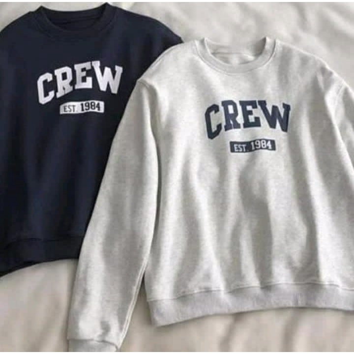 CREW 1984 SWEATER OVERSIZE OBLONG CREWNECK WANITA