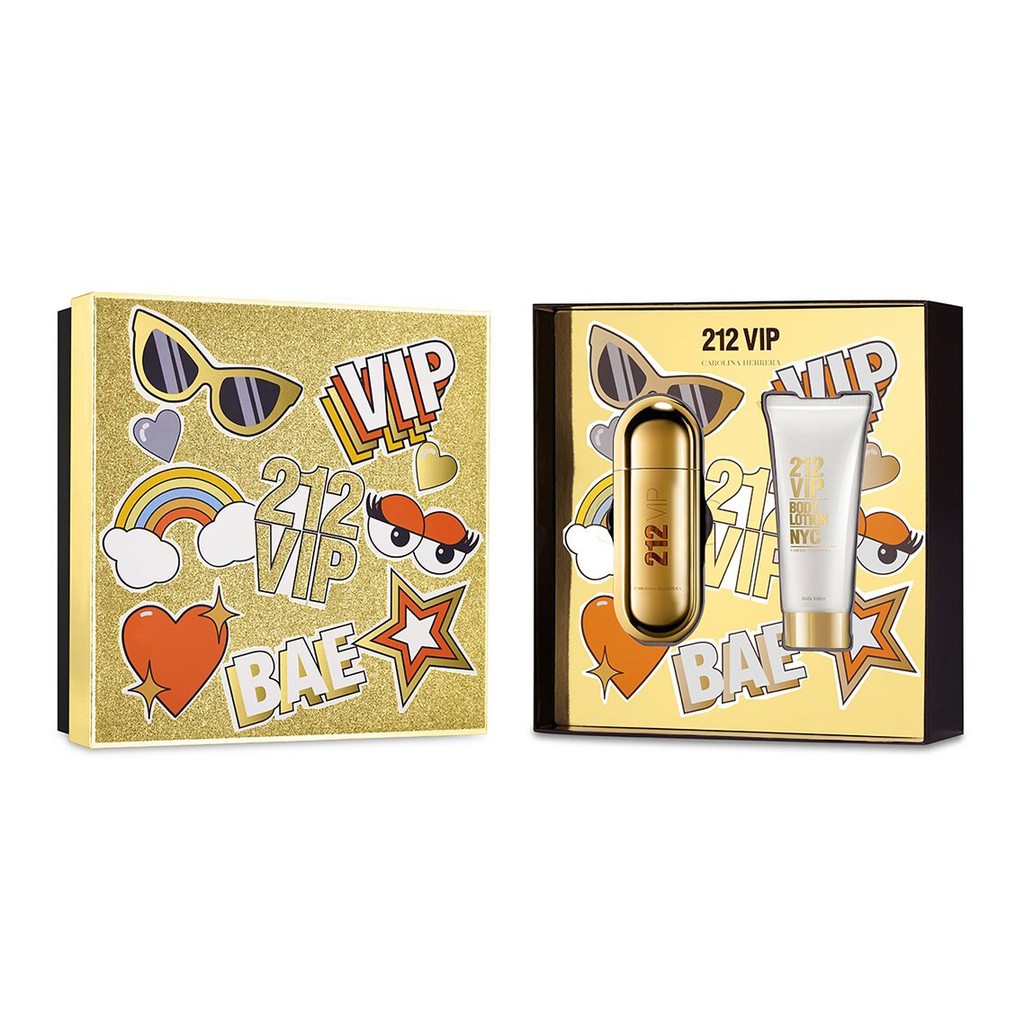 Parfum Original Carolina Herrera 212 VIP Women Gift Set