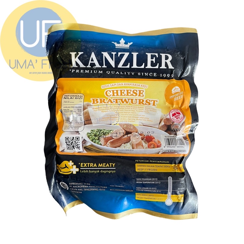 

KANZLER CHEESE BRATWURST 360