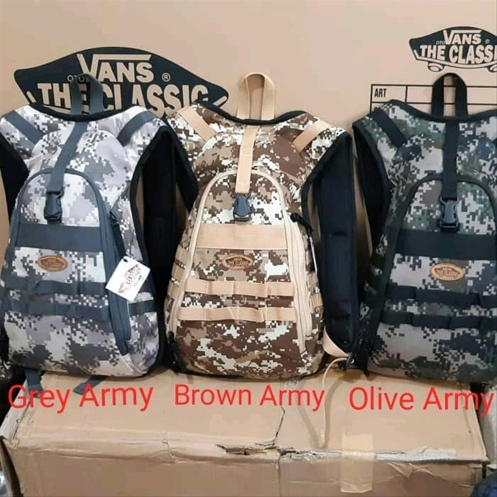 Tas Ransel Punggung PUBG model Tentara Army Level 1 By OtoVANS CLASSIC  Grosir