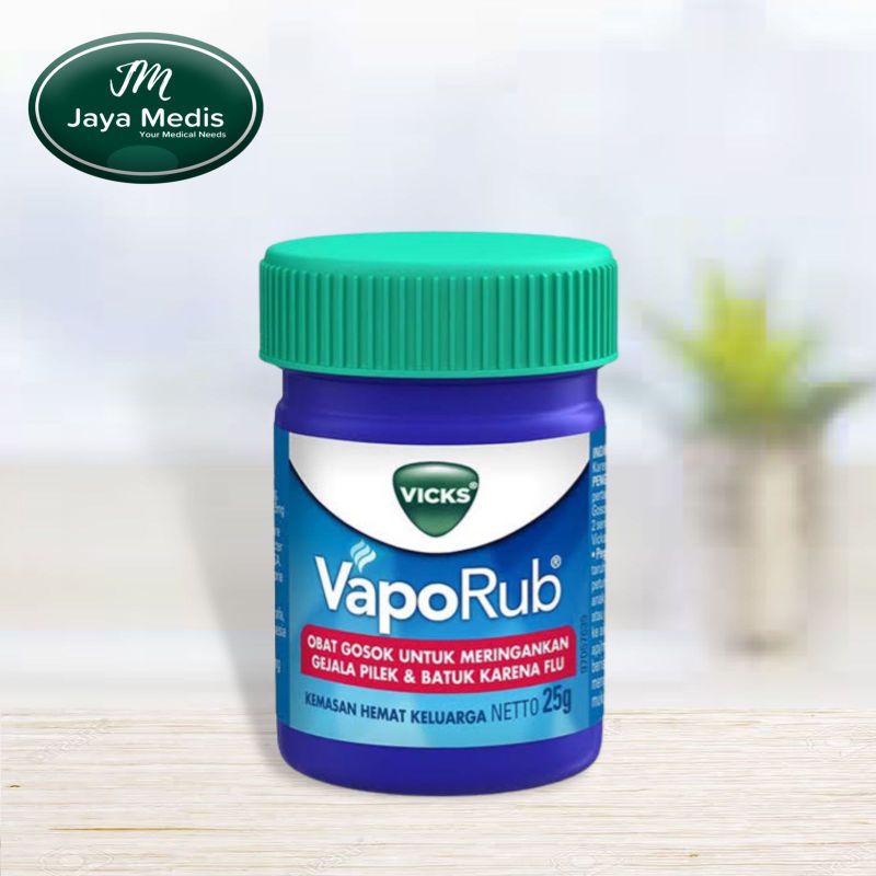 Vicks Vaporub - Obat Gosok Pilek Batuk Karena Flu - 50 Gram