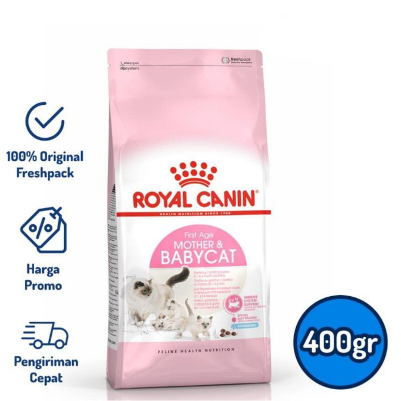 Royal Canin Mother &amp; Baby Cat Makanan Induk &amp; Bayi Kucing 400gr