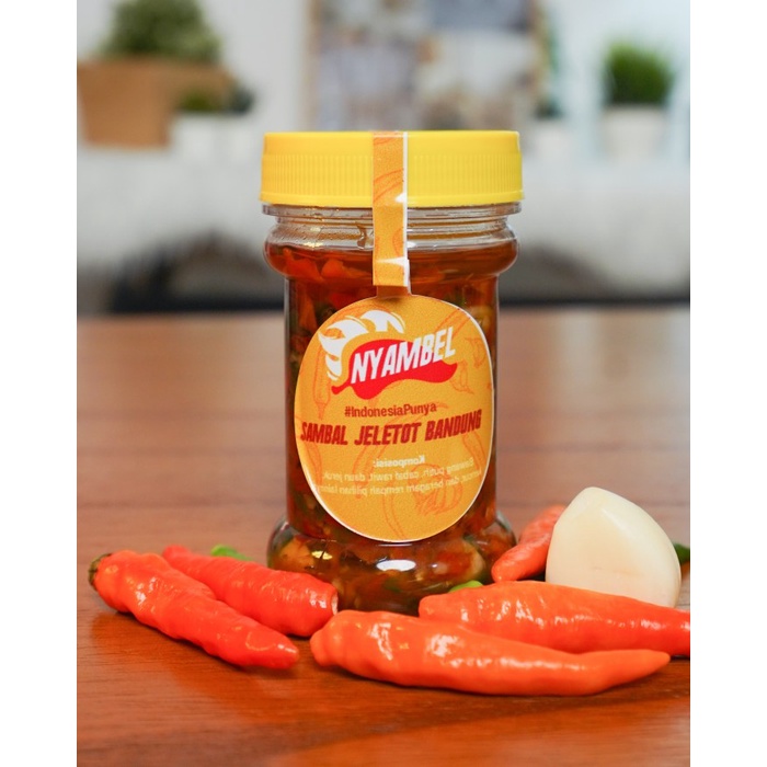 

sambal-aneka- sambal jeletot bandung 150ml (baca desc sblm beli) -aneka-sambal.