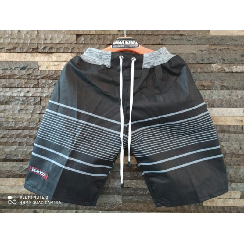 Celana Pendek Pria Distro Motif Surfing Pantai Santai / Celana Pria Murah