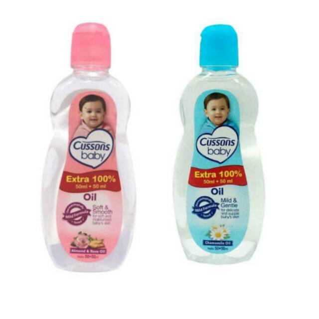 Cussons Baby oil 100/200 ml