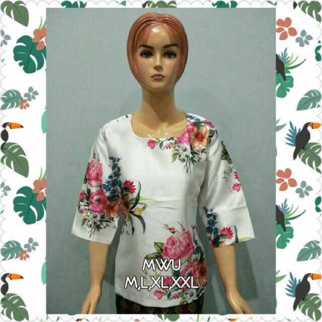 Blouse mwu Import ORI bangkok