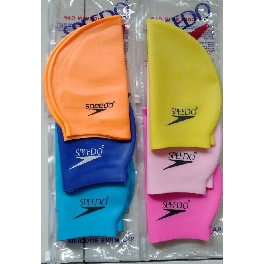 speedo silicone swim cap