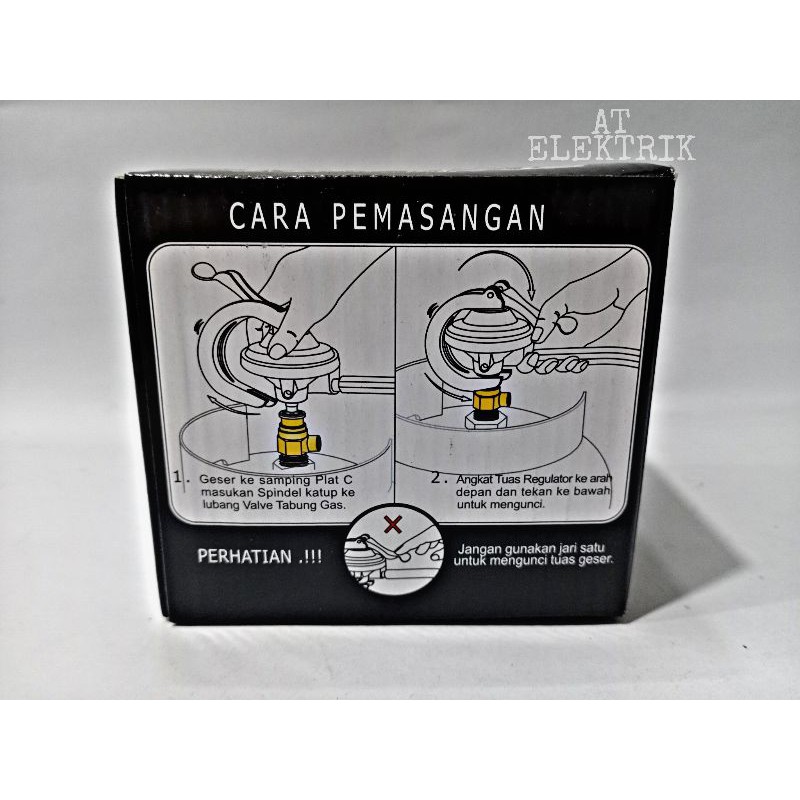 Regulator Tekanan Rendah Star Cam Non Meter ( SC - 23. S ) / ( SC - T12R )