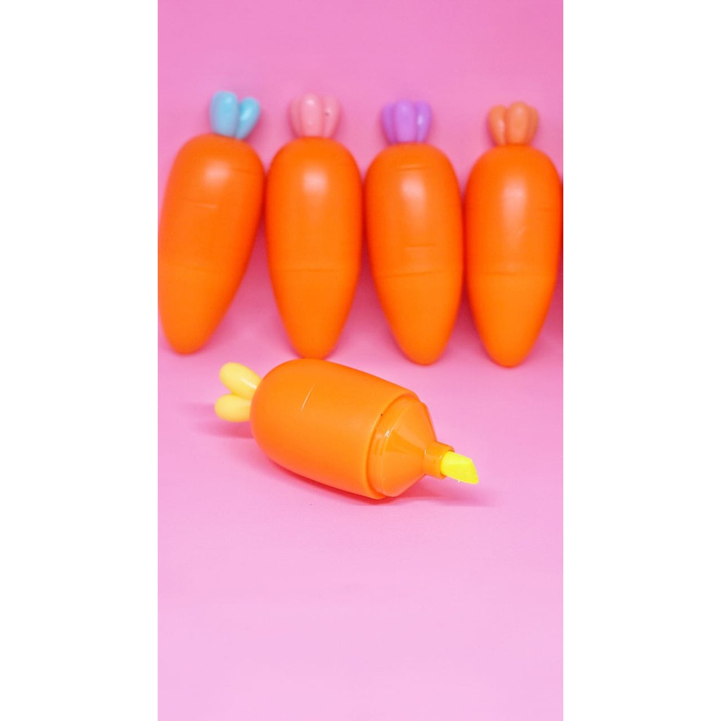 STABILO UNIK HIGHLIGHTER SET SPIDOL WORTEL PEN LUCU IMPORT TERMURAH ALAT TULIS DUNIA GROSIR BISA COD