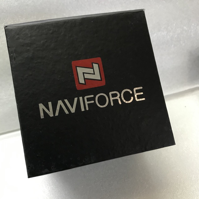 KOTAK/BOX JAM TANGAN NAVIFORCE BLACK RED