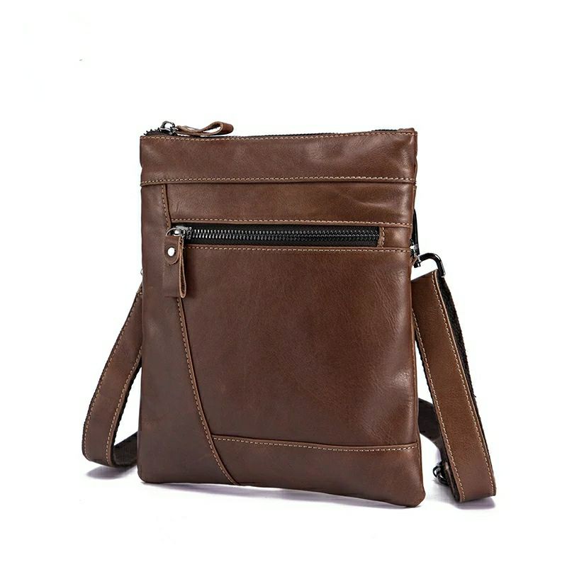 tas kulit asli pria - tas selempang kulit pria bahan kulit asli sapi - tas kulit pria asli