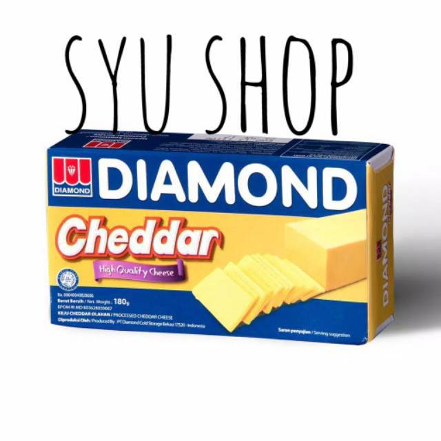

Diamond keju cheddar 180 gr