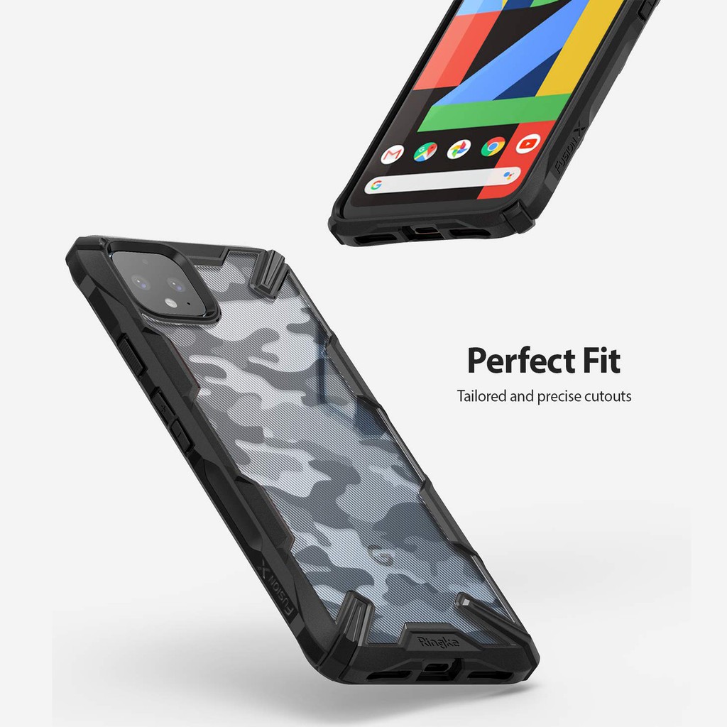 Case Google Pixel 4 XL / Pixel 4 Ringke Fusion X Anti Crack Casing