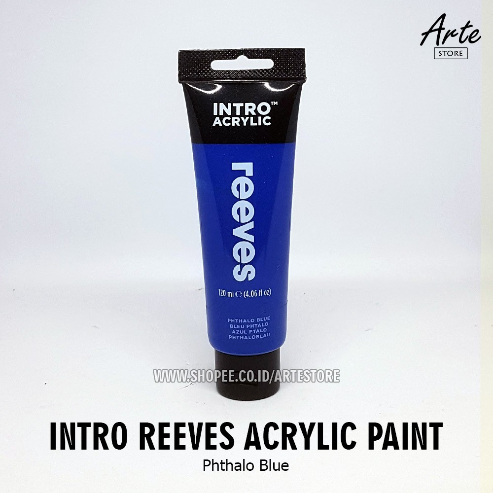 Cat Acrylic Intro Reeves Phthalo Blue 100ml
