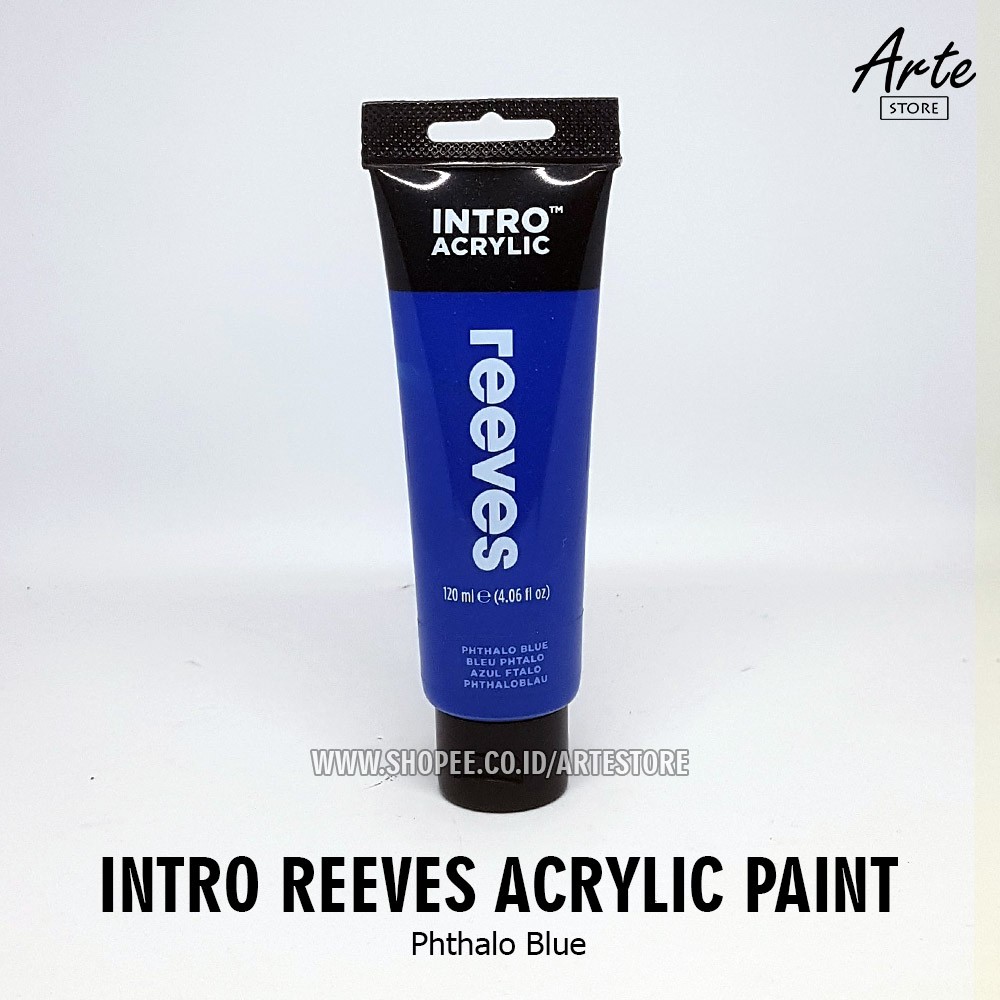 

Cat Acrylic Intro Reeves Phthalo Blue 100ml