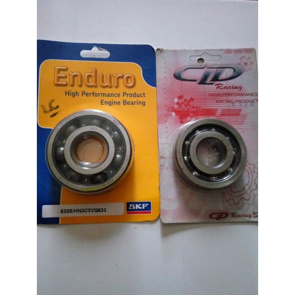 BEARING Kruk As Khusus Yamaha Mio Nouvo Soul Fino Karbu Old Sporty Smile Sepasang Set 6305 SKF Endur