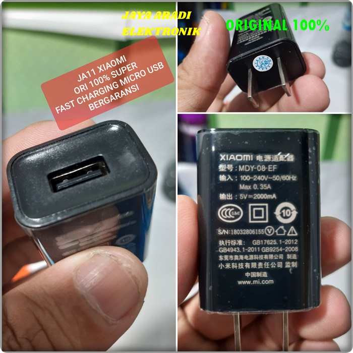 J11 XIAOMI ADAPTOR SET MICRO USB SUPPORT FAST CHARGING 2A CASAN TRAVEL FLASH CHARGE asan super fast charging travel charger flash charge quick qualcomm adapter adaptive v8 wat kabel data androit handphone quallcomm universal multi original volt gadge