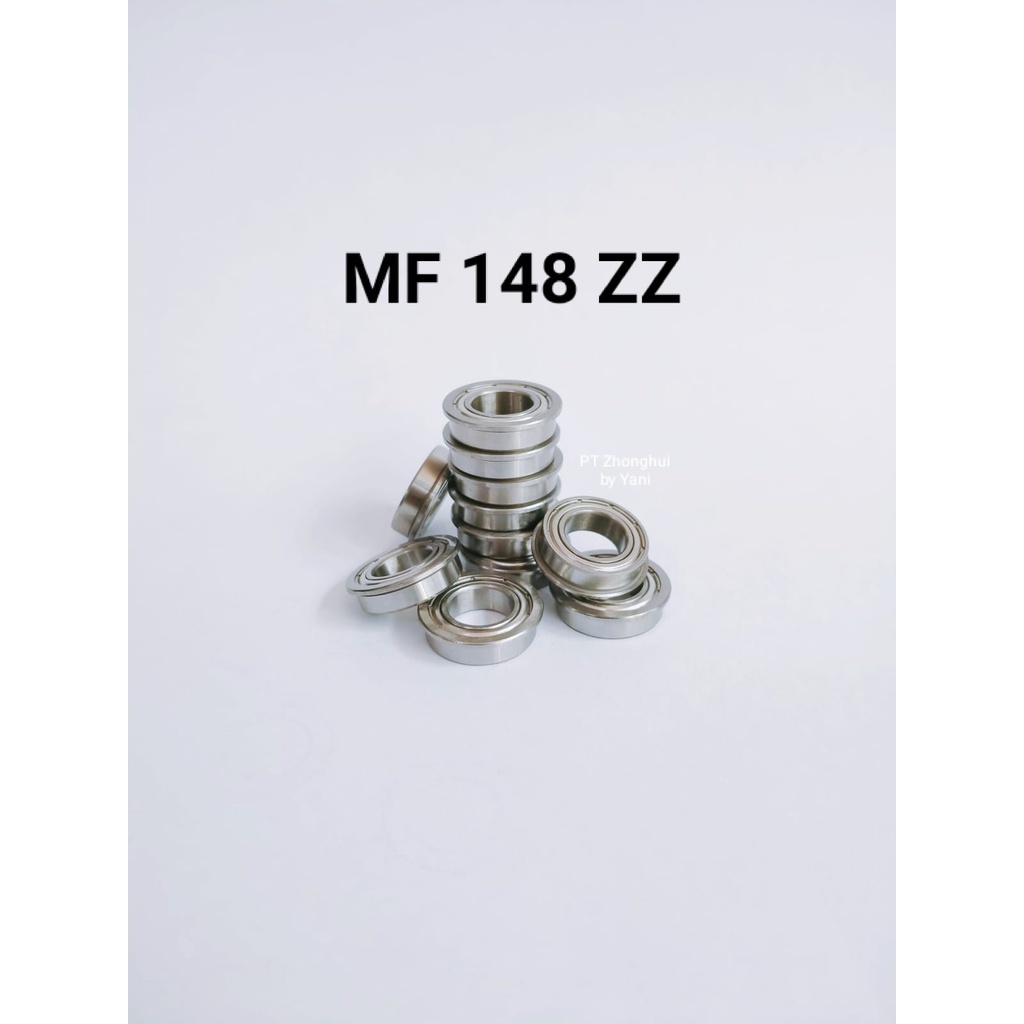 Bearing MF 148 ZZ isi kemasan 1 pcs ID8 x OD14&15,6 x T4&0,8 mm