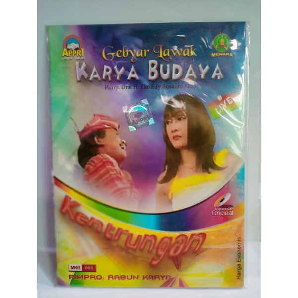 VCD original lawak karya budaya kentrungan