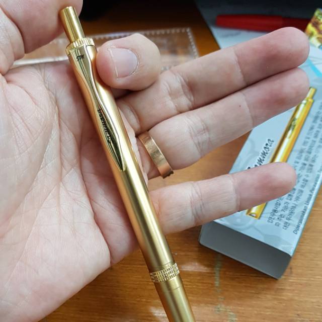 Lancing gold stainless korea/lancing sammora sm228/pen bekam dus hijau