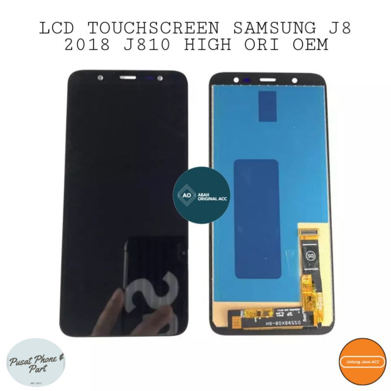 LCD TOUCHSCREEN SAMSUNG SAMSUNG J810 J8 SUPER HIGH COPY AMOLED SUPER THIN TIPIS