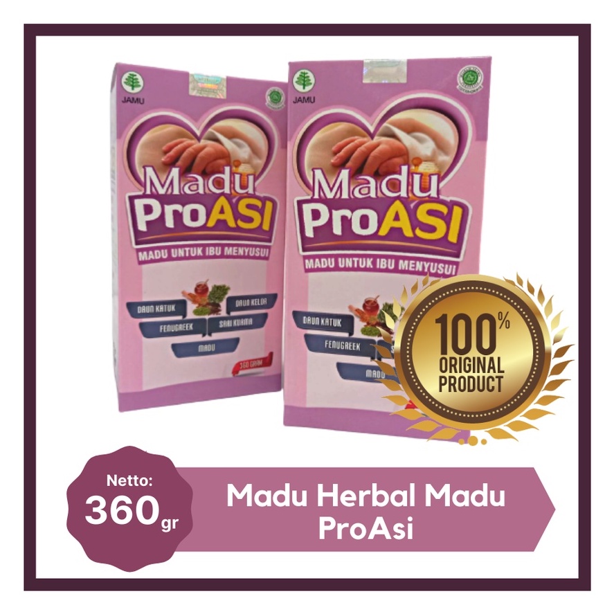 

ORIGINAL Madu Proasi | Madu Pro Asi Booster Madu Ibu Menyusui Al Ghuroba 360gr