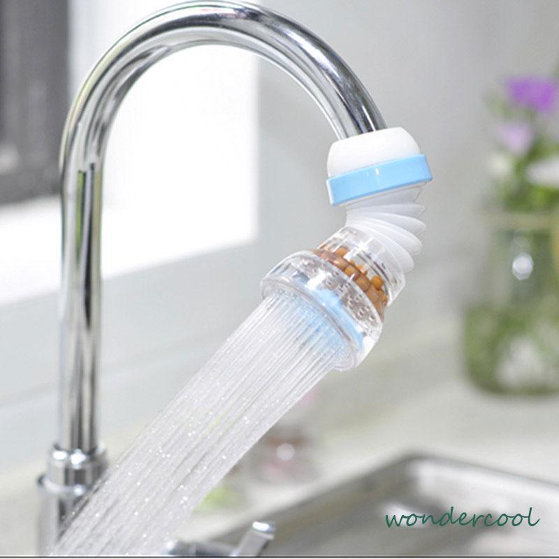 Faucet yang Dapat Ditarik  Hemat Air Keran Dapur  Shower  Filter Keran Air yang Dapat Disesuaikan-Won